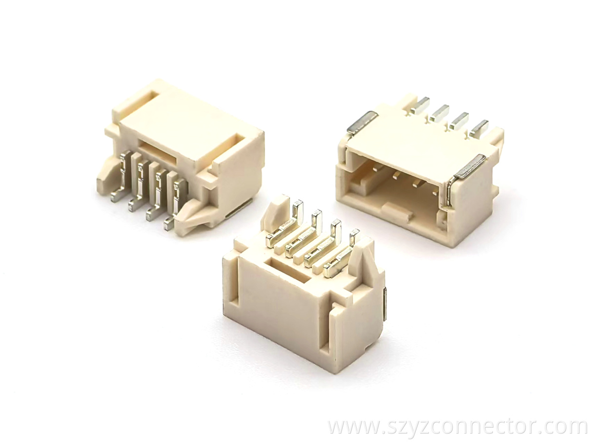 Vehicle Light Automotive-grade Pin header Connector Wafer SMT Type 4P